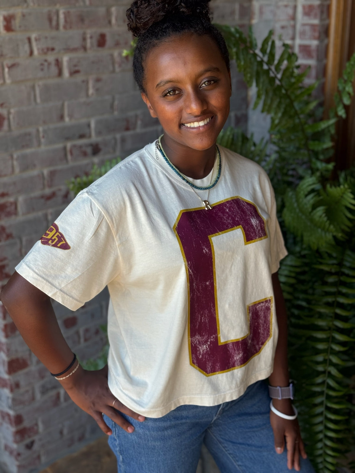 Comets Cropped Tee