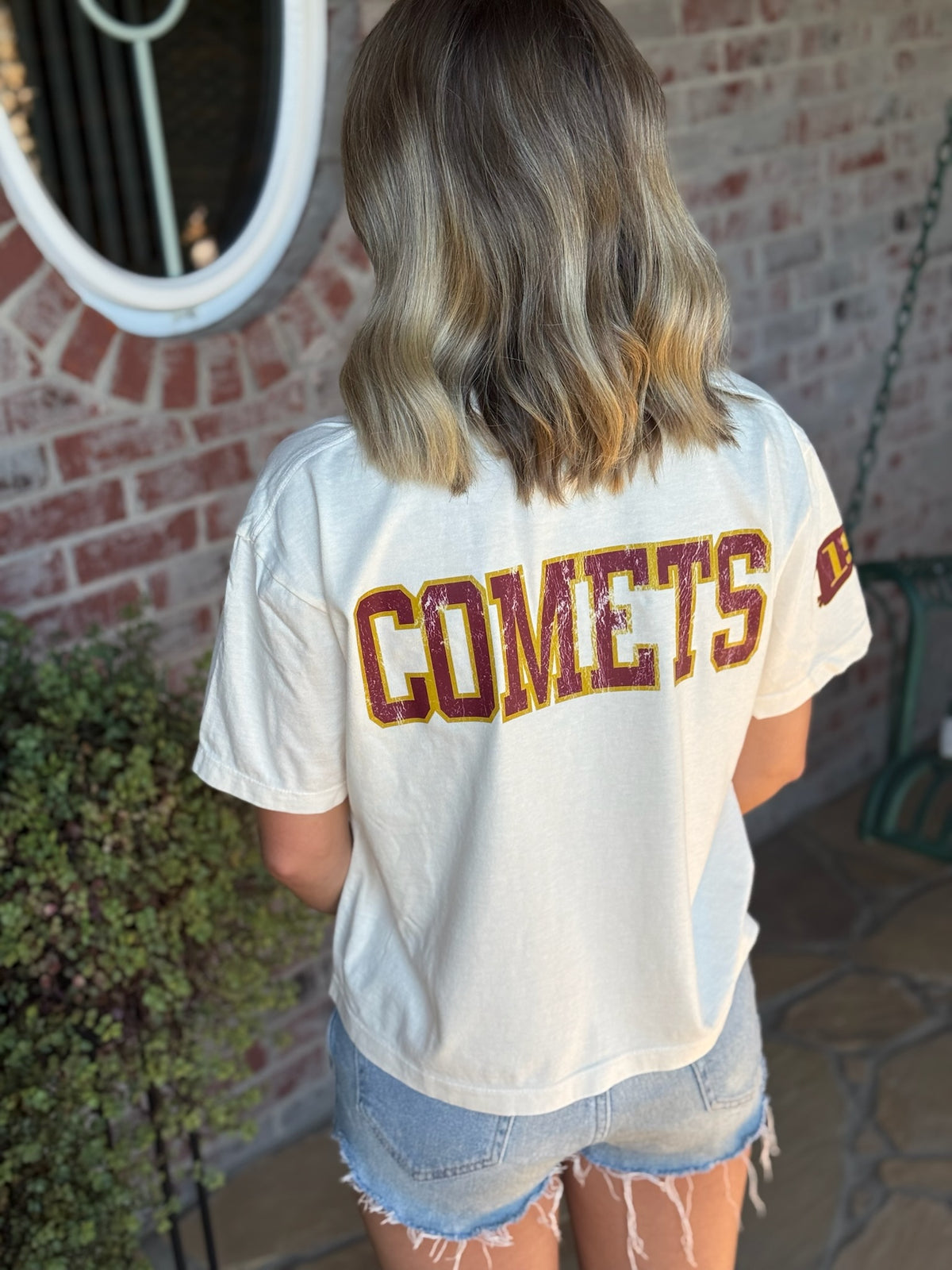 Comets Cropped Tee