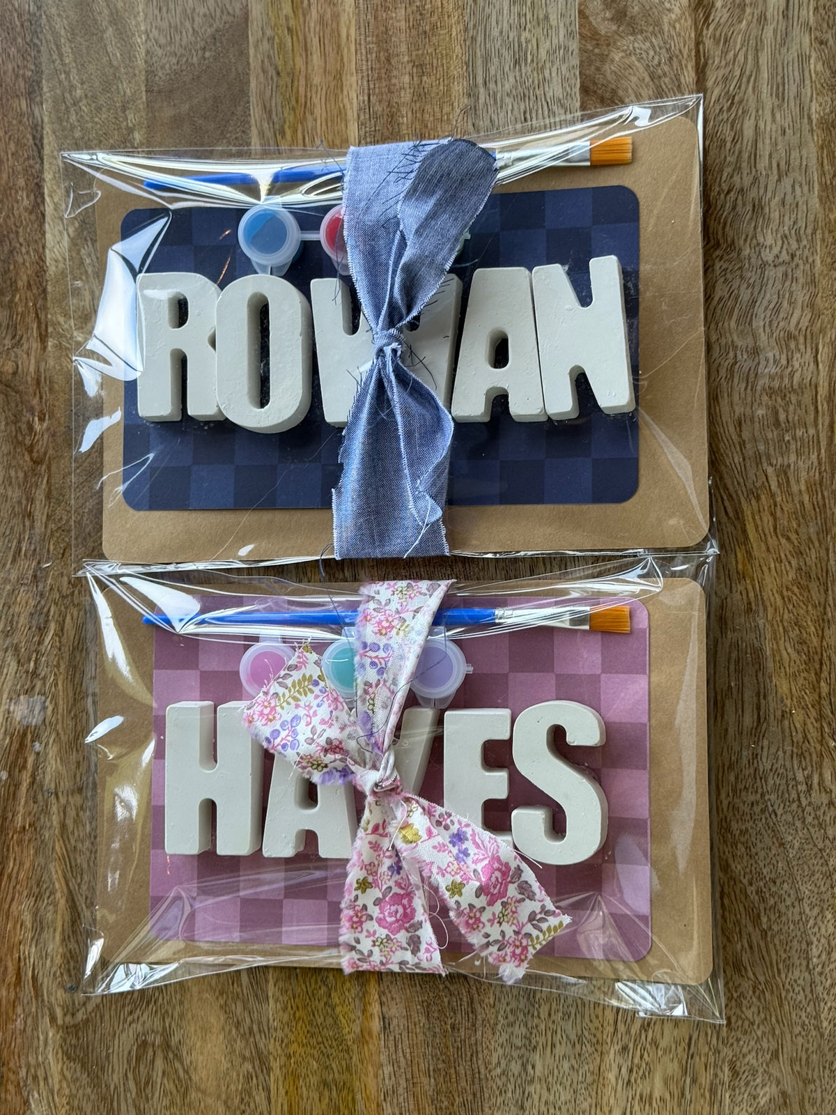 Personalized Plaster + Paint Kit